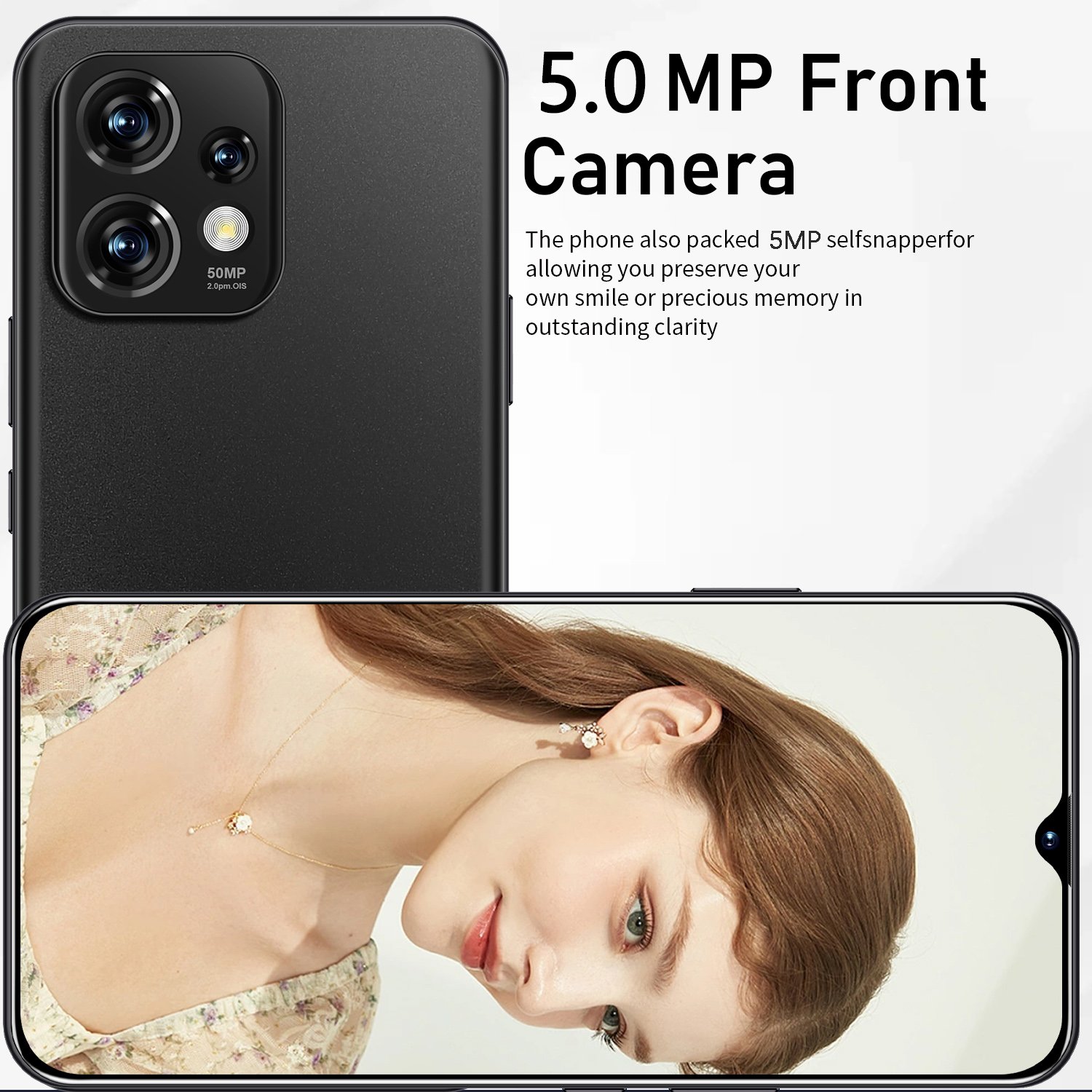 Brand New 4G Smartphone Original 3GB 64GB 6.5inch Mobile Phone Android10 MTK6737 Quad Core 5MP+13MP Celular Telefono Low Price